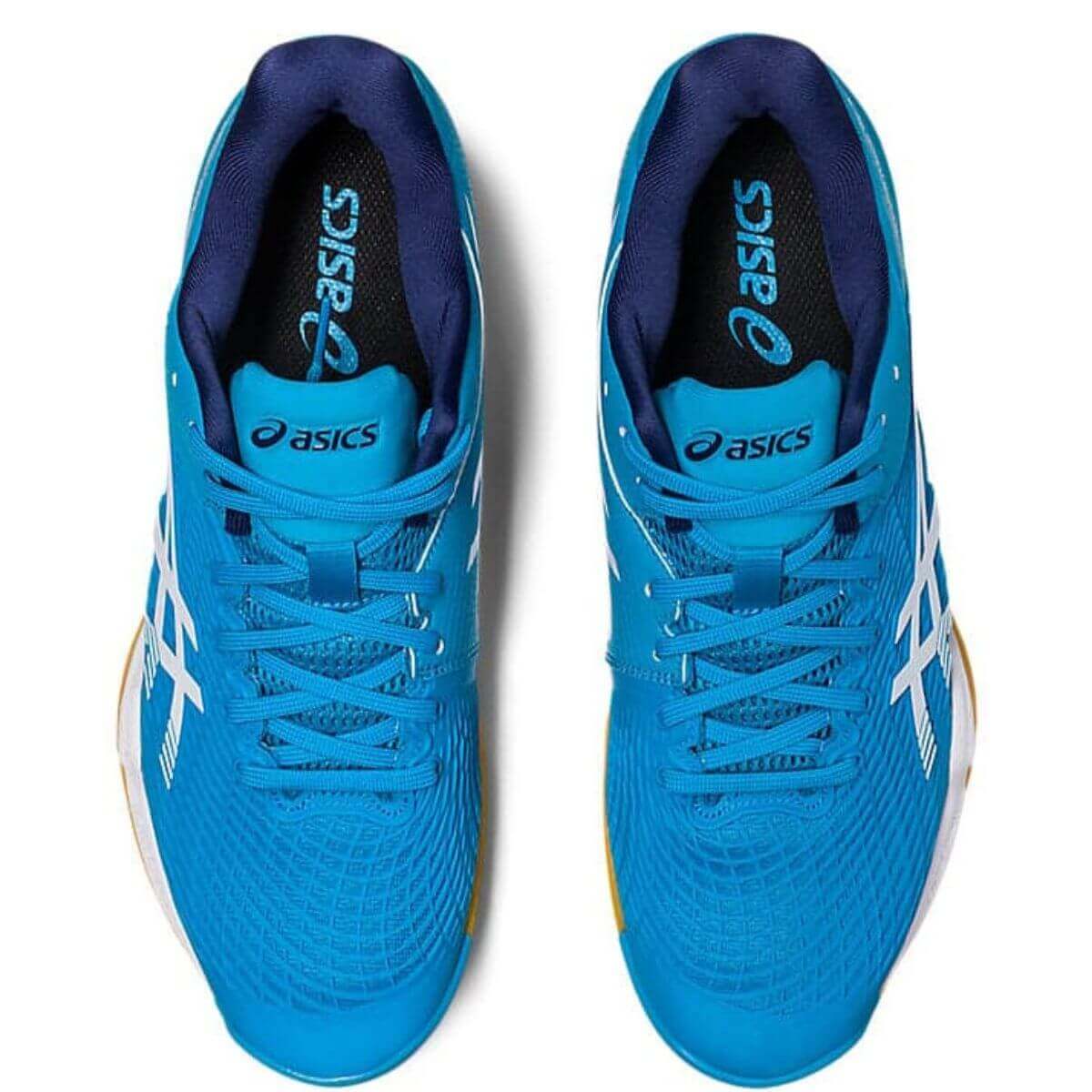 Asics Court Control FF3 Badminton Shoes (ISLAND BLUE/WHITE) - Image 3