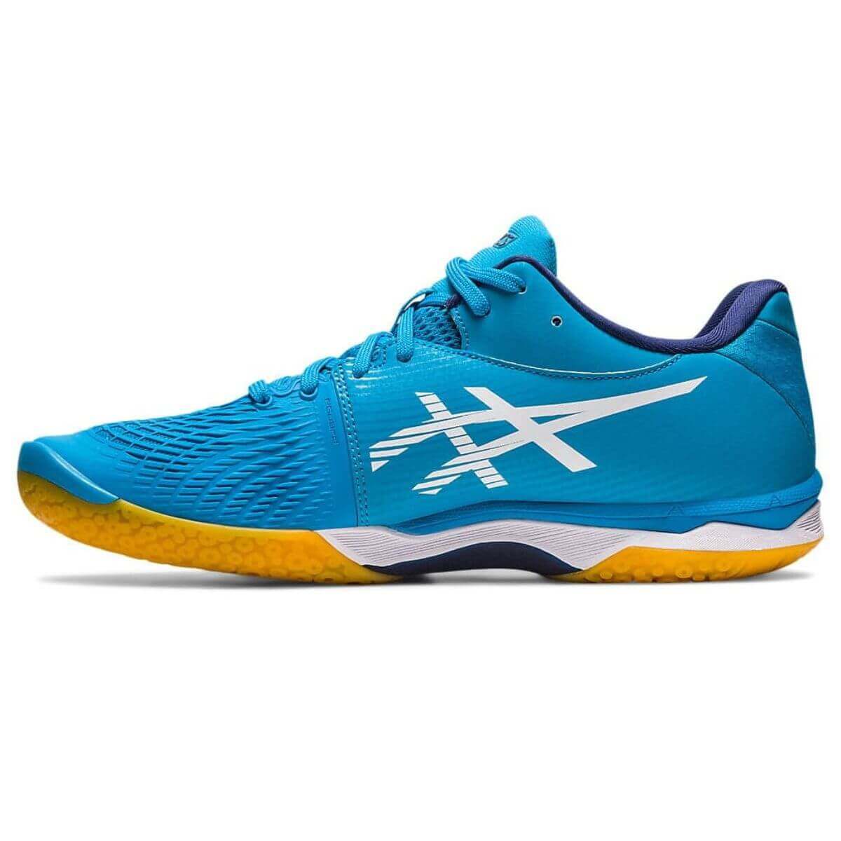 Asics Court Control FF3 Badminton Shoes (ISLAND BLUE/WHITE) - Image 4