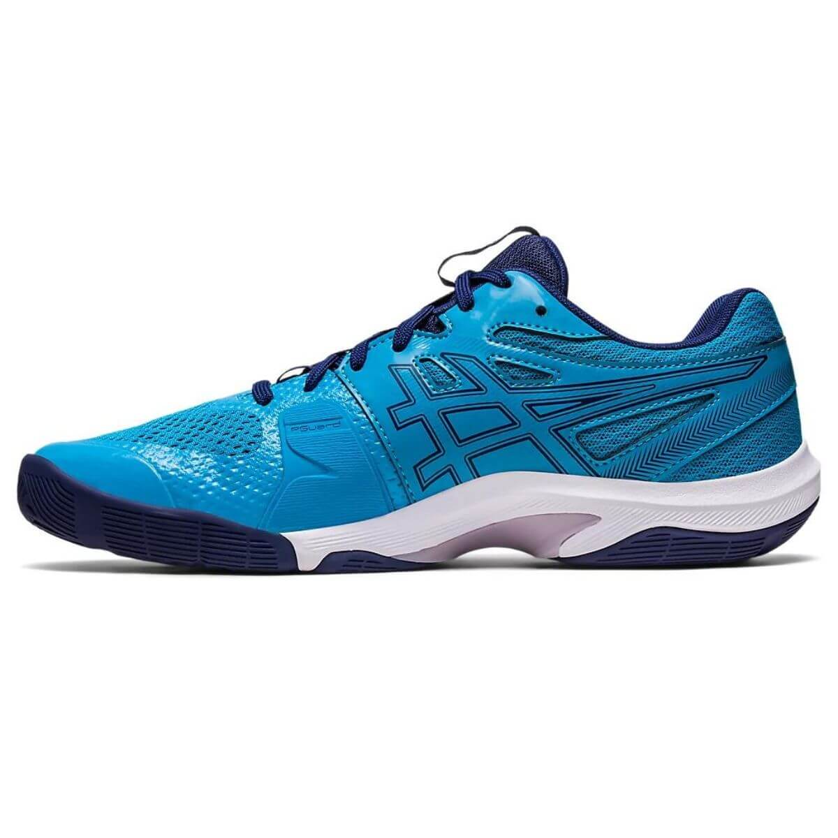 Asics Gel Blade 8 Badminton Shoes ( Island Blue/Indigo Blue) - Image 2