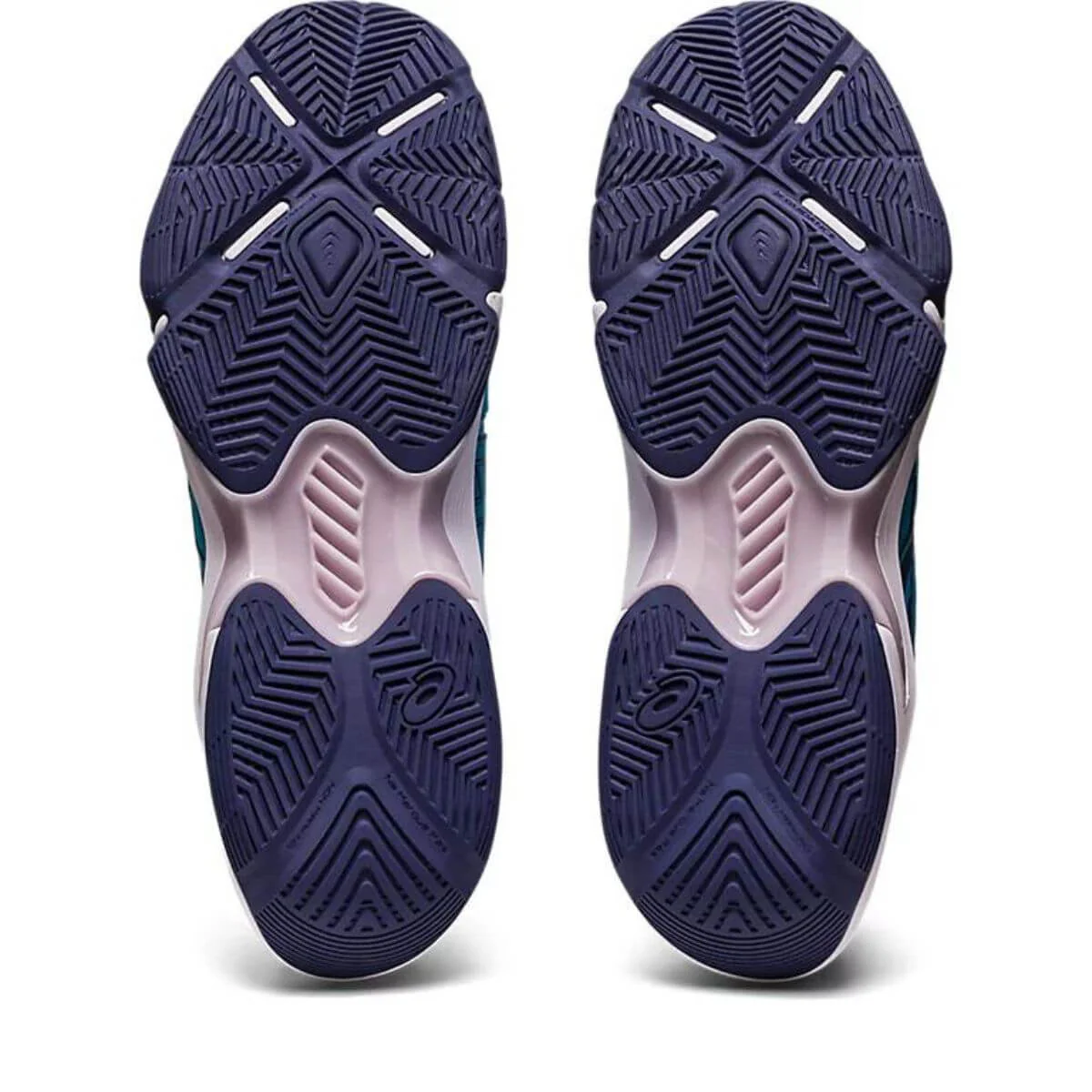 Asics Gel Blade 8 Badminton Shoes ( Island Blue/Indigo Blue) - Image 4