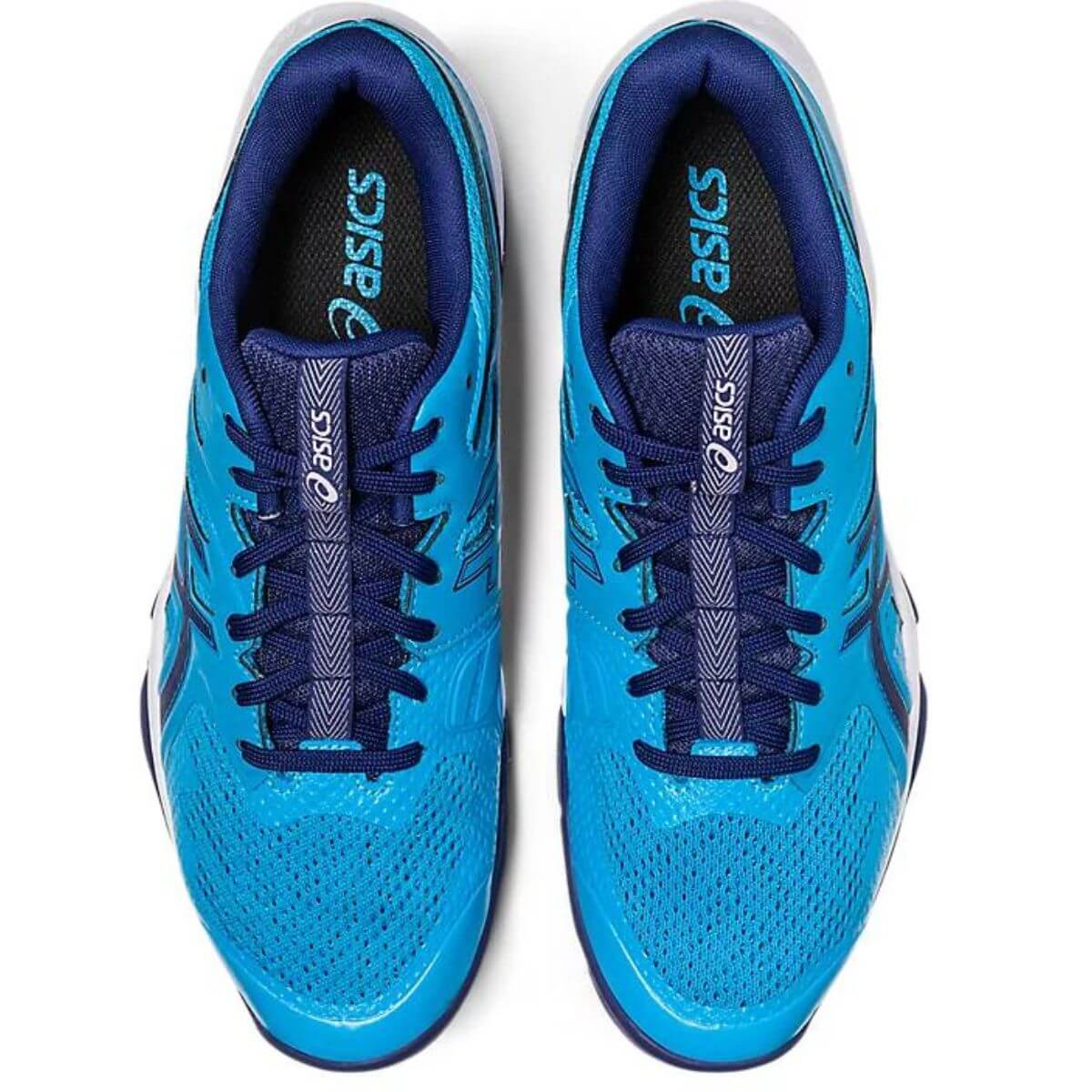 Asics Gel Blade 8 Badminton Shoes ( Island Blue/Indigo Blue) - Image 5