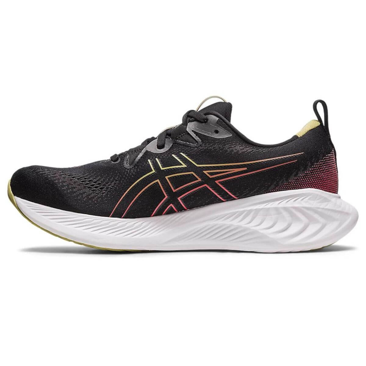 Asics Gel Cumulus 25 Running Shoes (Black/Electric Red) - Image 3