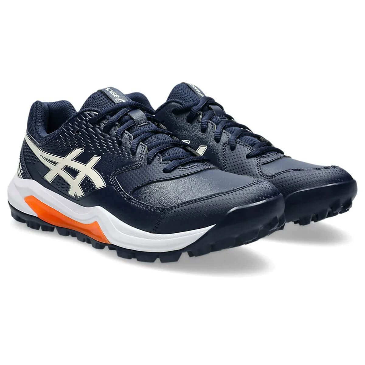 Asics Gel-Lethal Field 2 Cricket Shoes (MIDNIGHT/CREAM) - Image 3