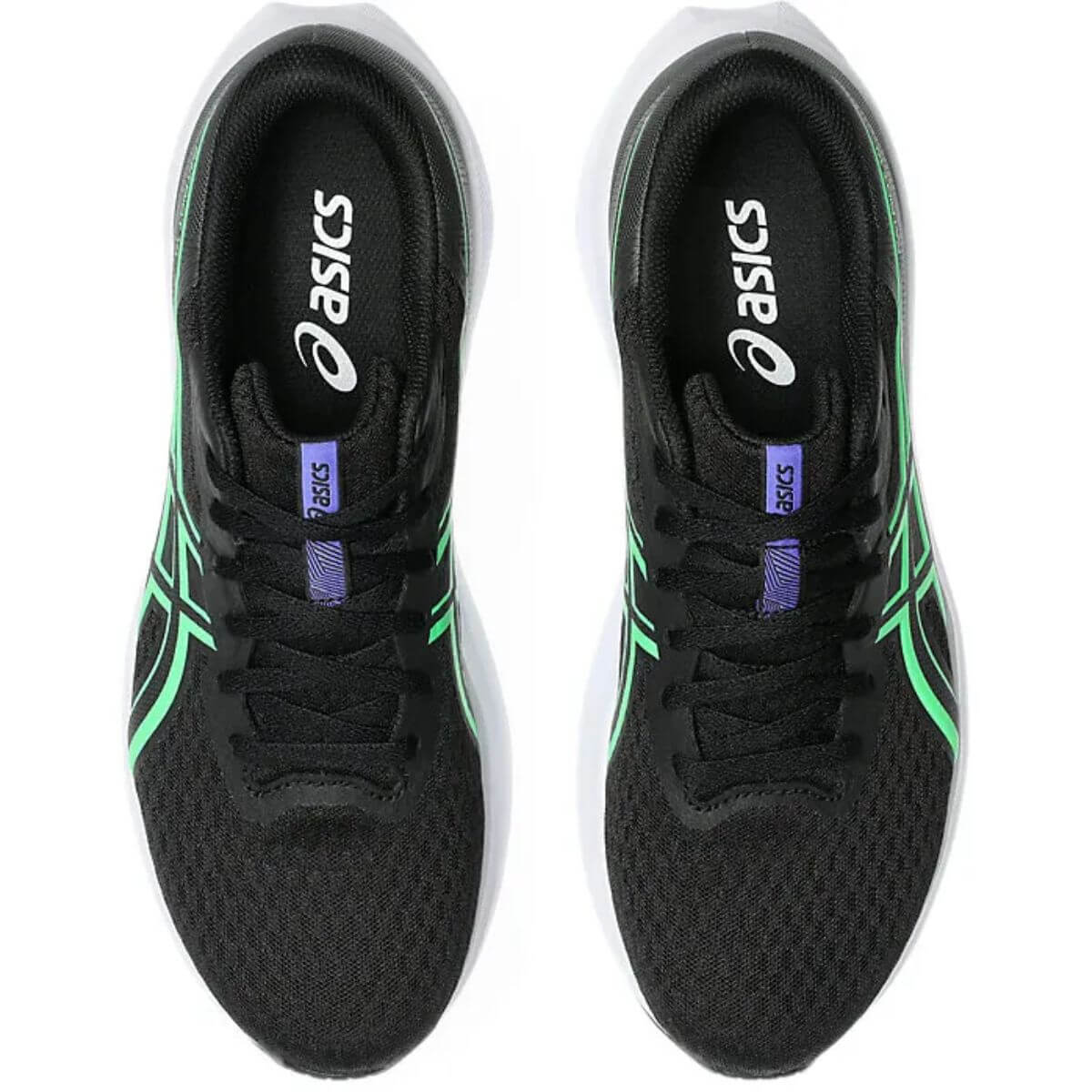 Asics Gel Patriot 14 Running Shoes (BLACK/VITAL GREEN) - Image 7