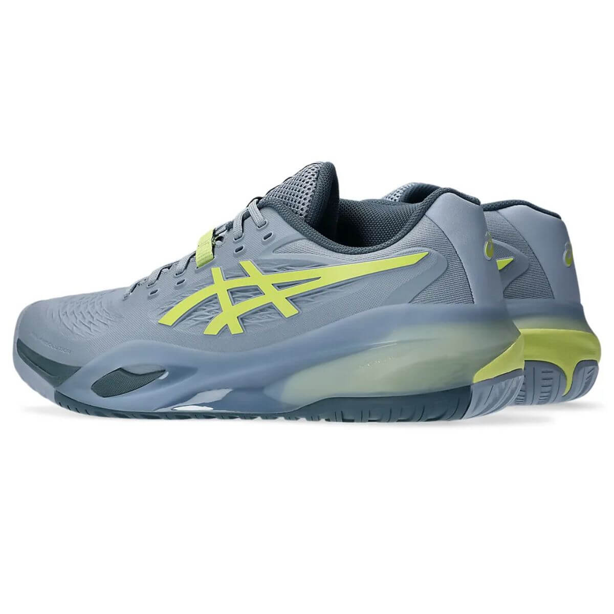 Asics Gel-Resolution X Tennis Shoes (GREY BLUE/PISTACHIO) - Image 4