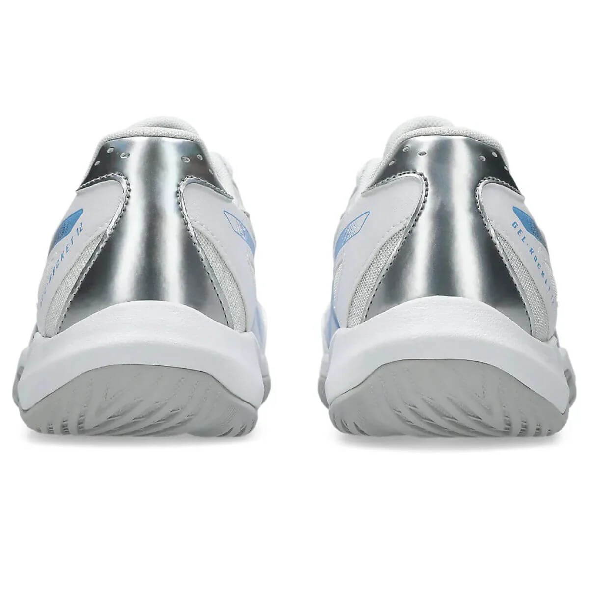 Asics Gel-Rocket 12 Badminton Shoes (WHITE/BLUE BELL) - Image 6