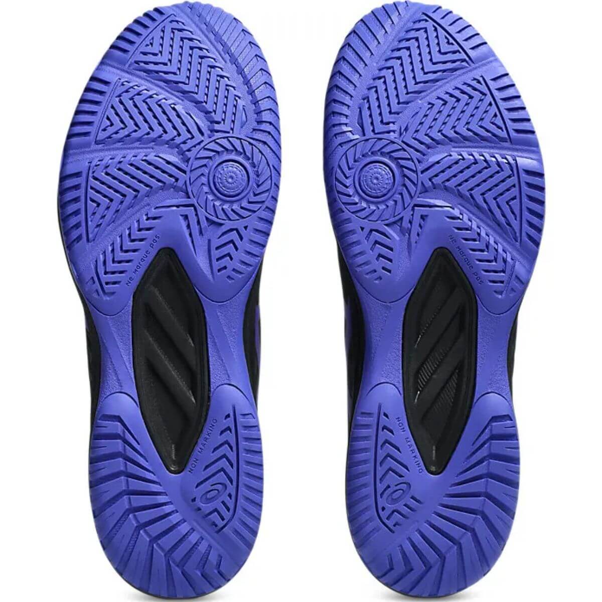Asics Upcourt 6 Badminton Shoes (BLACK/COBALT BURST) - Image 5