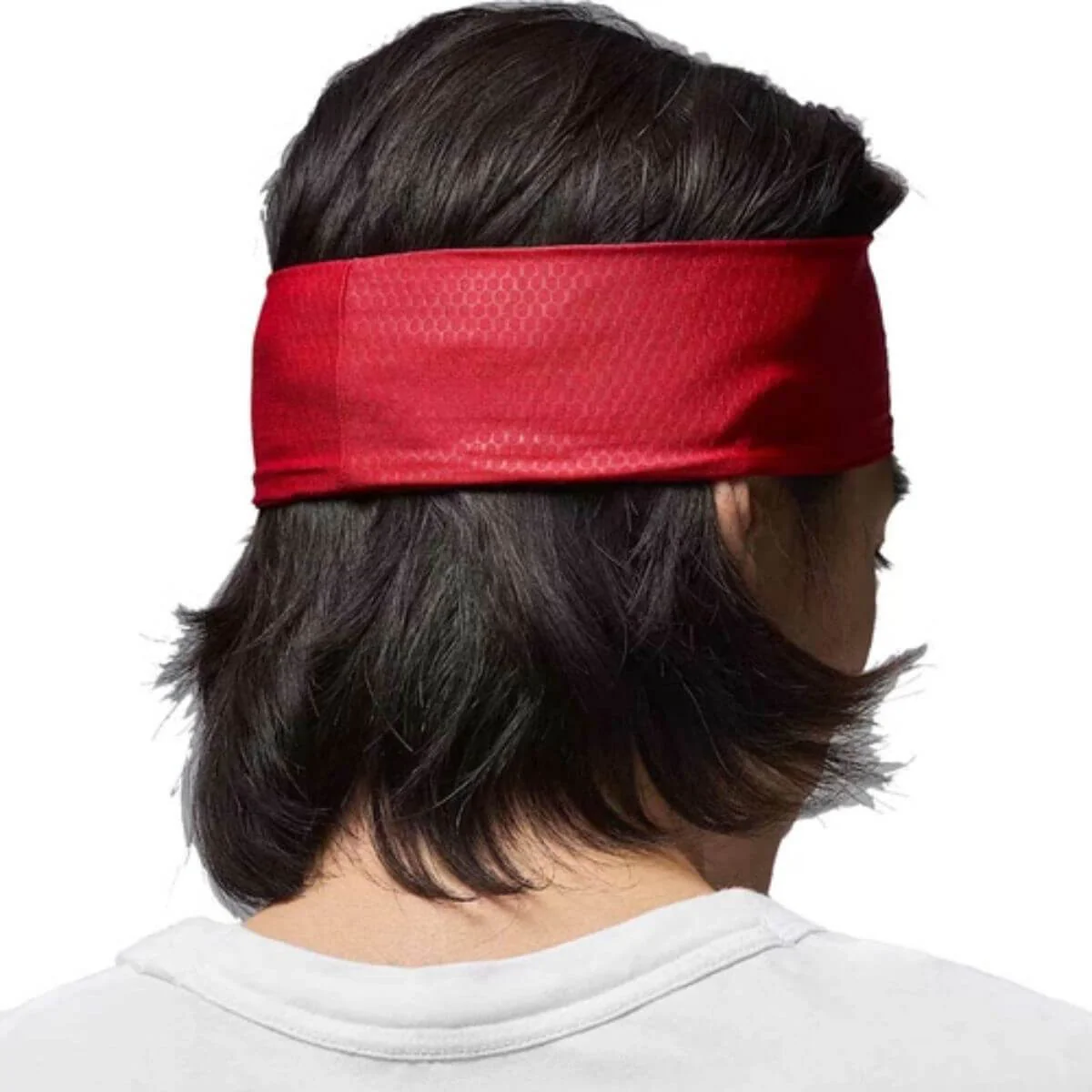 Jordan Dri-fit Performance Sport Headband (Gym Red/Black) - Image 3