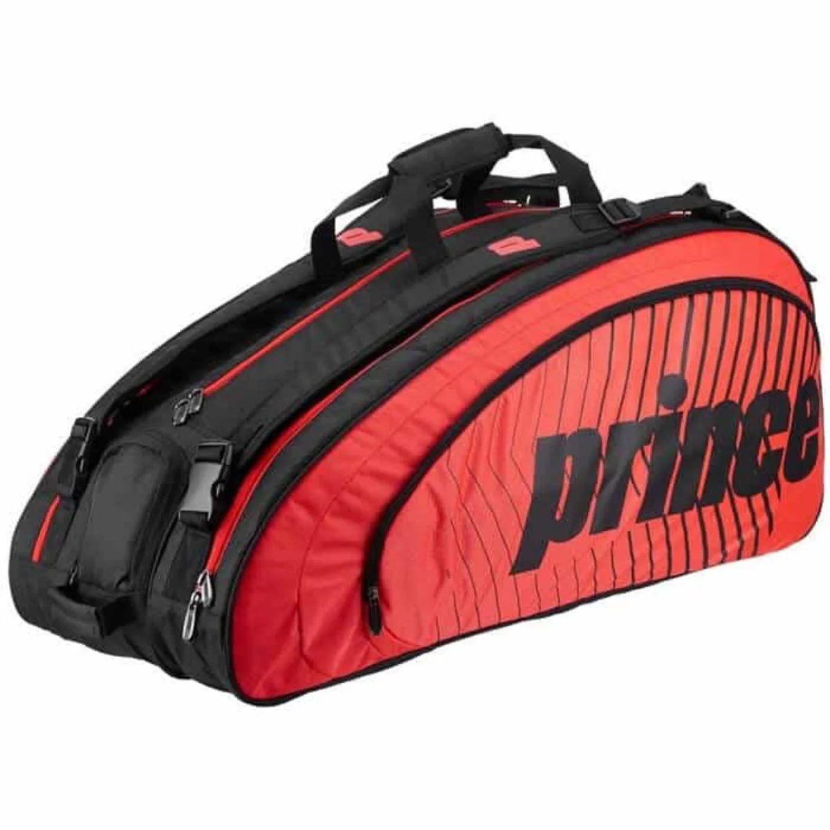Prince Tour Challenger Tennis Kitbag (Red & Green)