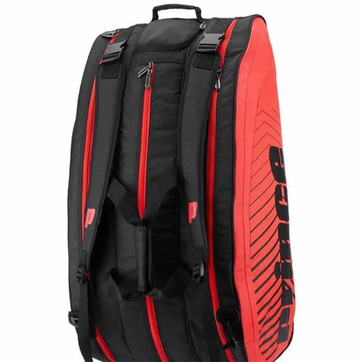 Prince Tour Challenger Tennis Kitbag (Red & Green) - Image 2