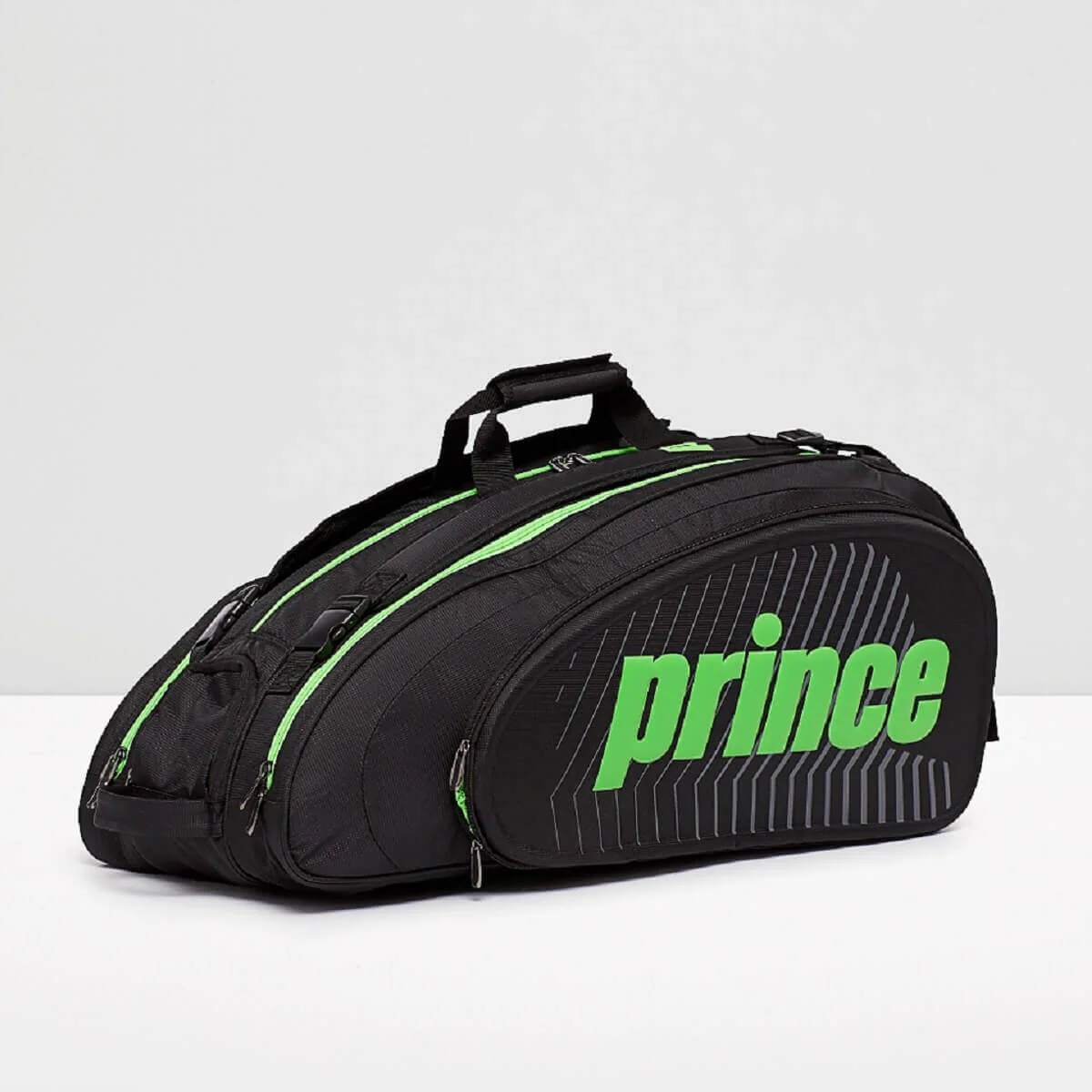 Prince Tour Slam Tennis Kitbag (BK/RGN) - Image 4