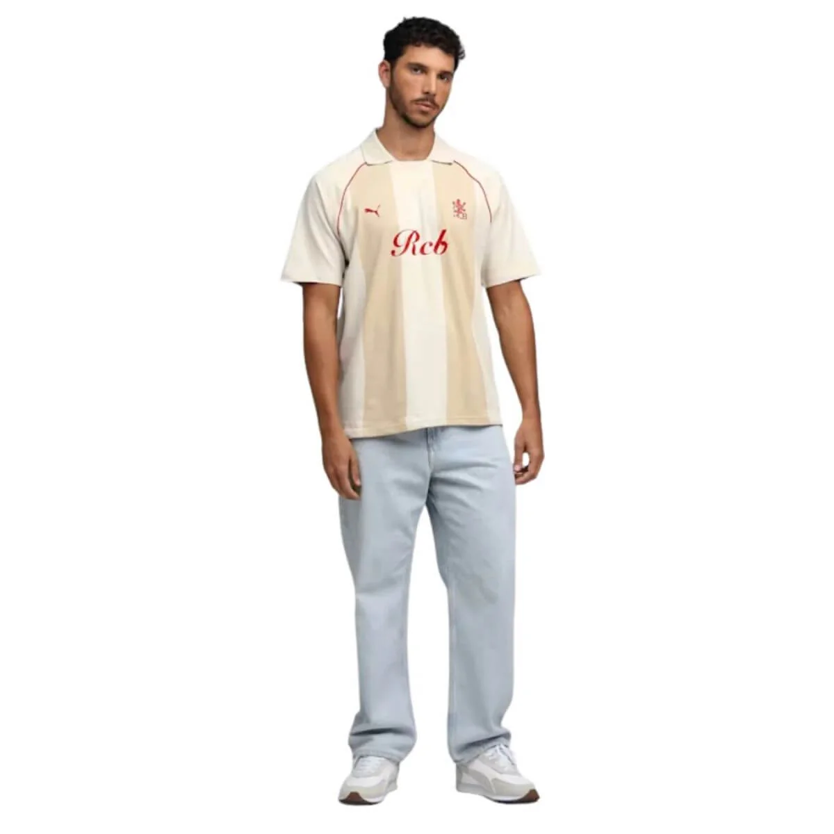 PUMA x RCB Mens Striper Polo II Polo T-Shirt - Image 12