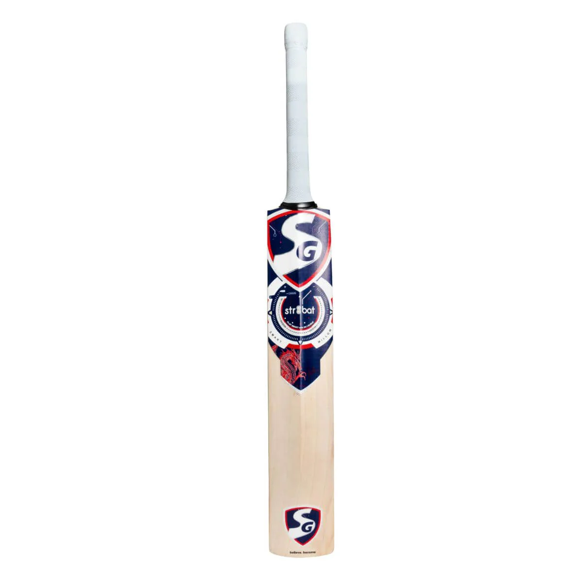 SG KLR 250 English Willow Str8bat Sensor Cricket Bat - Image 3