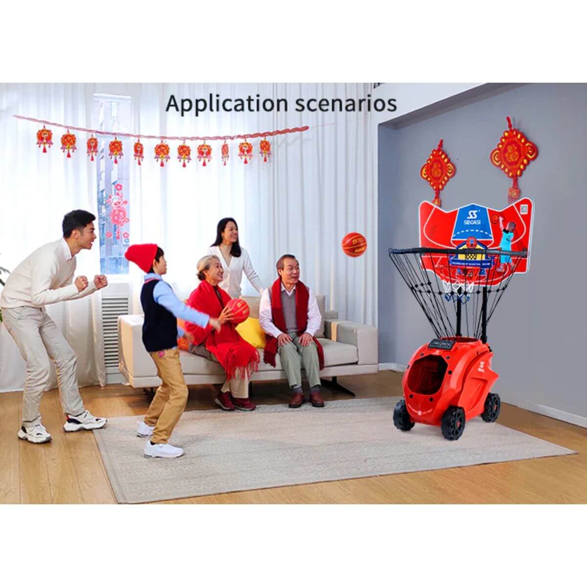 Siboasi Children's Basketball Machine - Image 2