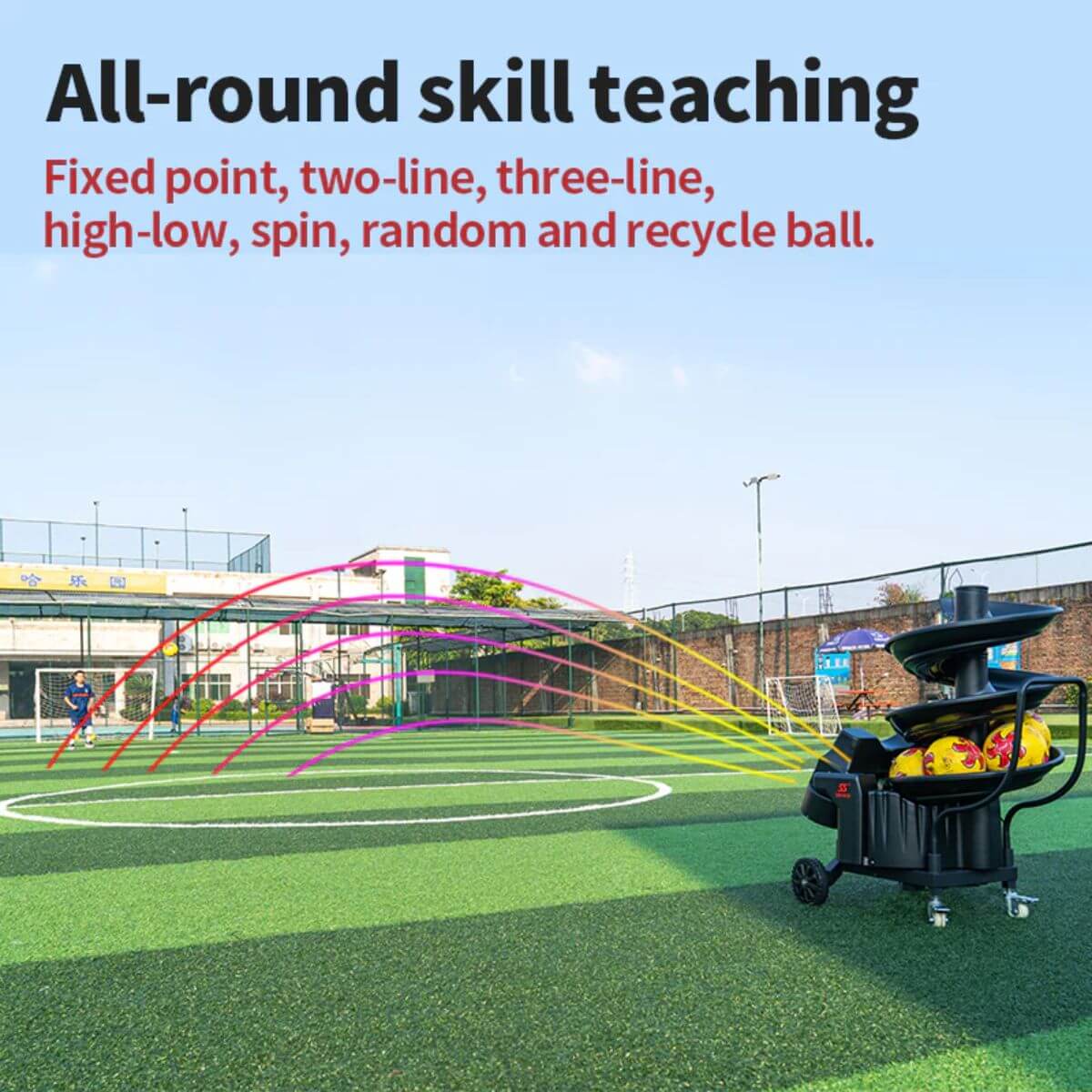 Siboasi F2101 Football Training Machine - Image 6