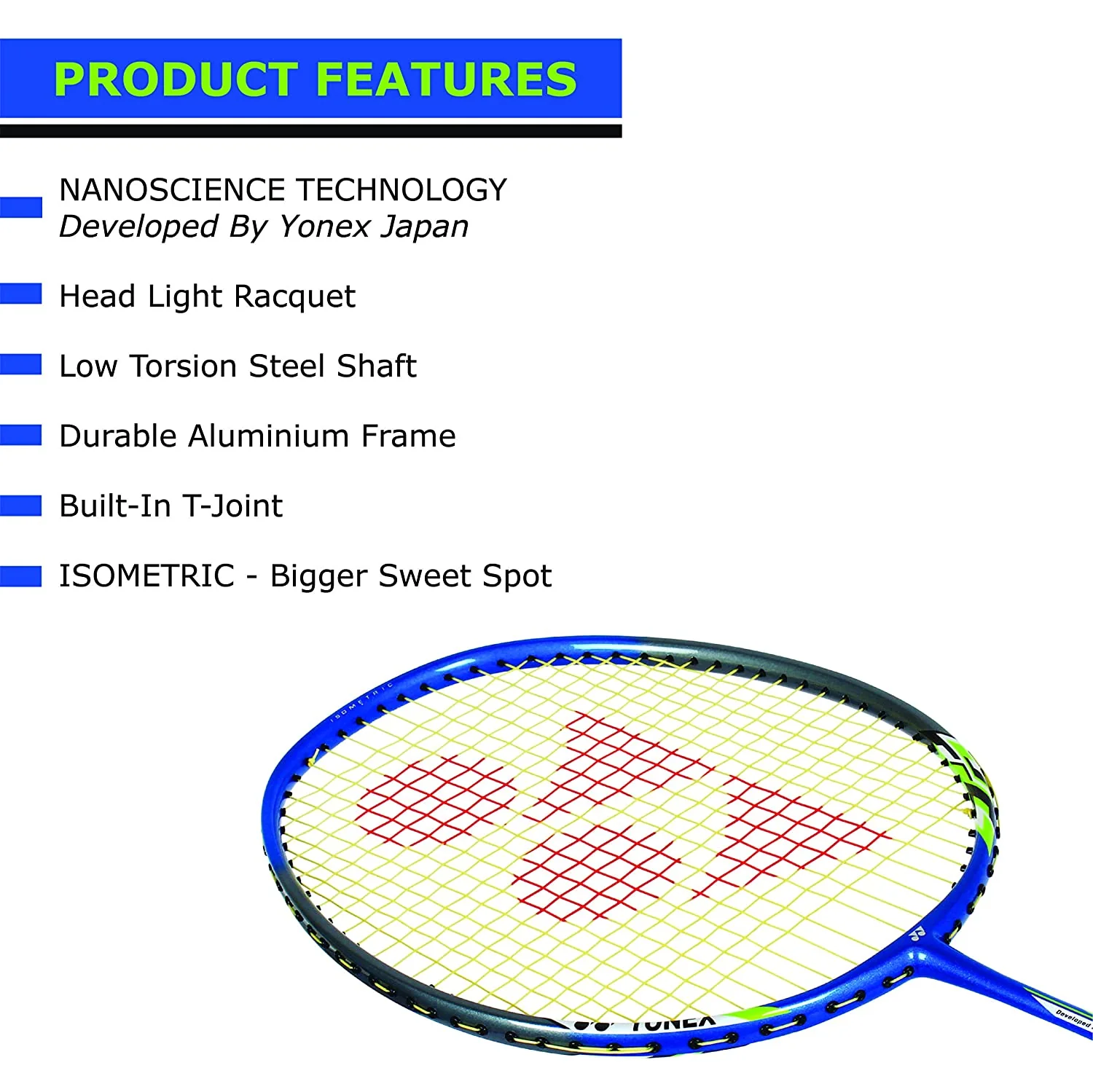Yonex Nanoray 6000I Badminton Racquet - Image 2